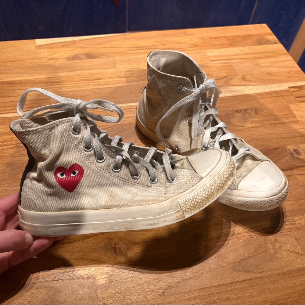 Comme des Garcons PLAY Converse Sneakers